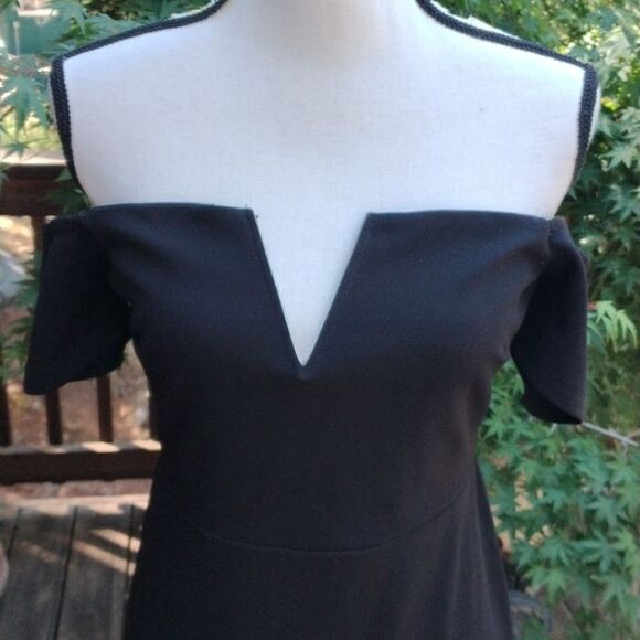 Lulus Stunning Black Dress Whimsigoth Quiet Elegance - Picture 13 of 14